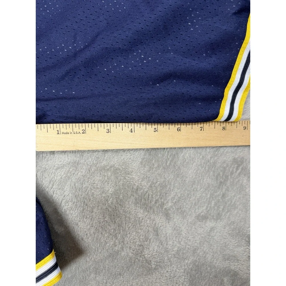 Just Don Michigan Wolverines Shorts Mens M Blue NCAA Jordan Mesh Basketball USA